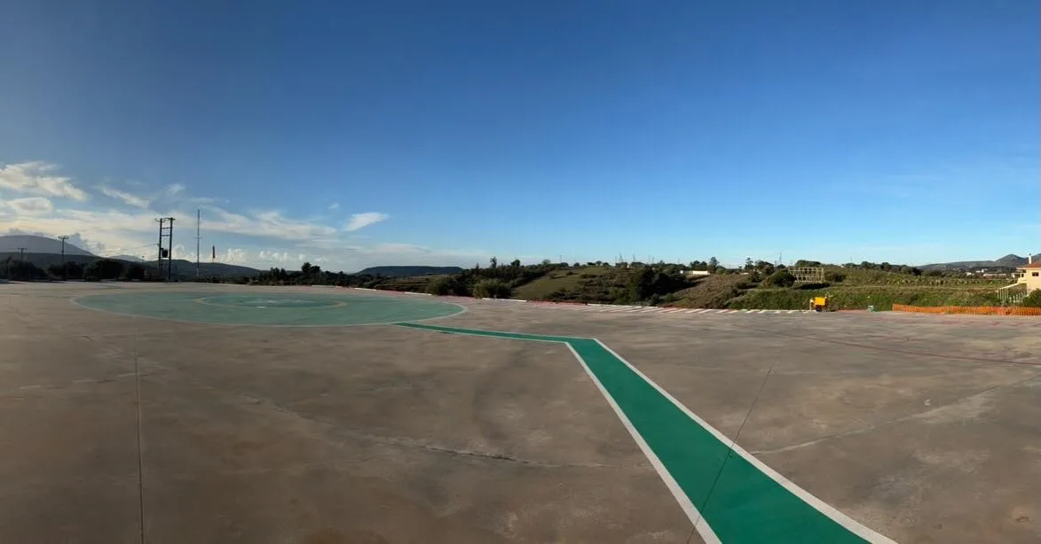 Sunny skies in Greece today, completing EC120 Type Training for our customer. #ec120 #helicopter #easacourses #part147